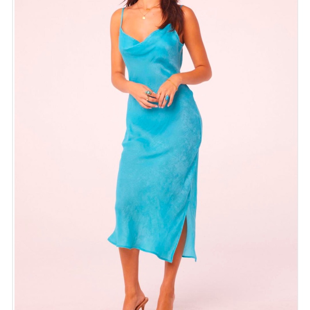 NWT Band of the Free Delta Satiny Slip Dress